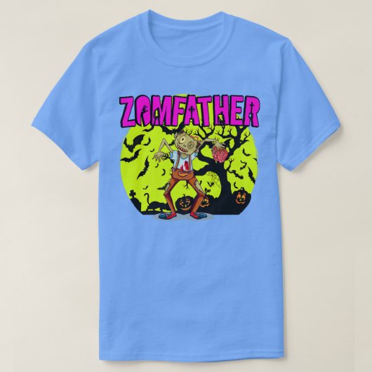 ZomVater Funny Zombie Premium T-Shirt (Design vorne)