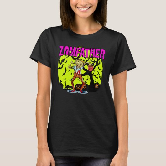 Zomvater  Zombie T-Shirt (Vorderseite)