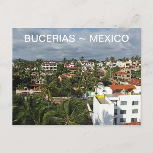 Zona Dorada Bucerias Mexico 3 Postkarte (Vorderseite)