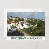 Zona Dorada Bucerias Mexico Postkarte (Vorne/Hinten)