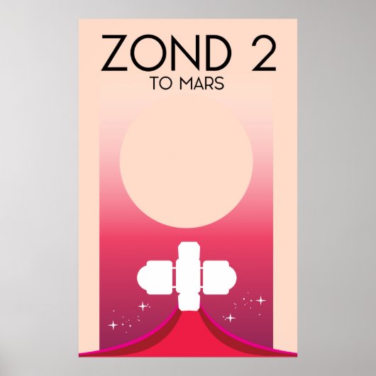 Zond 2 Art. Poster (Vorne)