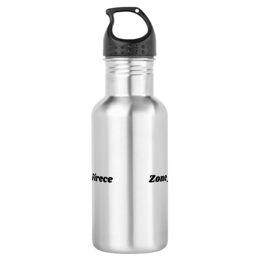 Zone_413 Tiger 18 oz Wasserflasche (Rückseite)
