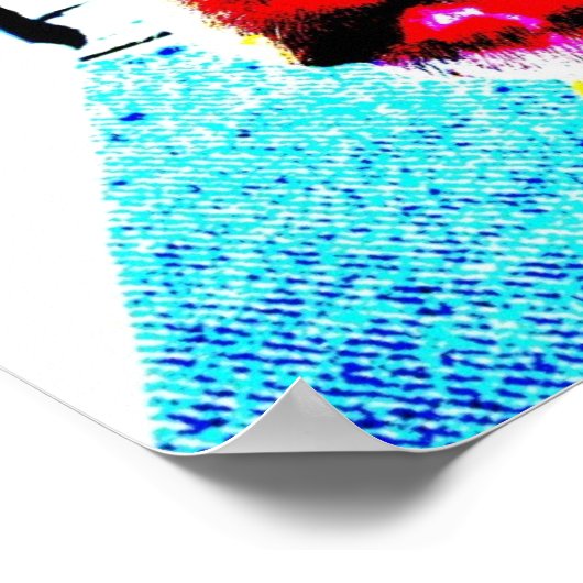 Zone hintererisiert poster (Ecke)