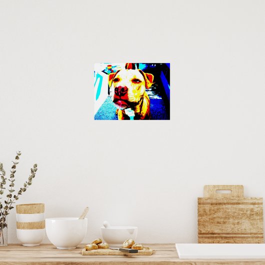 Zone hintererisiert poster (Küche)