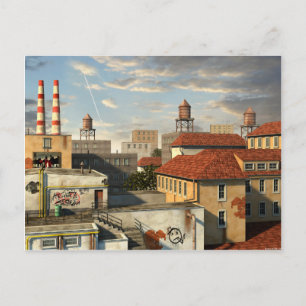 Zone Industrielle - Tag Postkarte