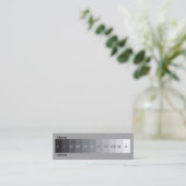 Zonen-System Mini Visitenkarte (Stehend Vorderseite)