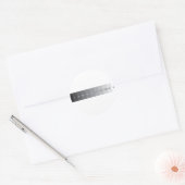 Zonensystem Runder Aufkleber (Umschlag)