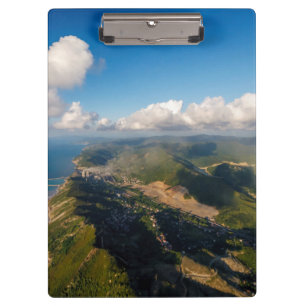 Zonguldak, Luft, Schwarzmeerküste der Türkei Klemmbrett
