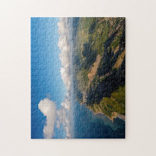 Zonguldak, Luft, Schwarzmeerküste der Türkei Puzzle (Vertikal)