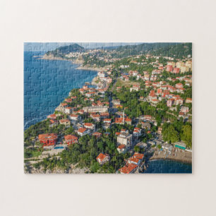 Zonguldak, Luftbild, Schwarzmeerküste der Türkei 2 Puzzle