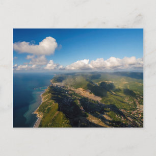 Zonguldak, Luftbild, Schwarzmeerküste der Türkei Postkarte