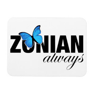 Zonian immer mit Butterfly Magnet