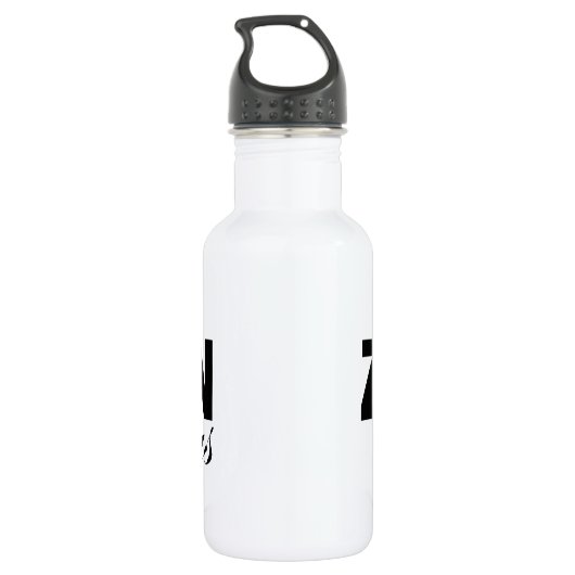 Zonian immer mit Butterfly Trinkflasche (Rückseite)