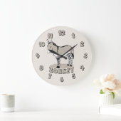 Zonkey Große Wanduhr (Zuhause)