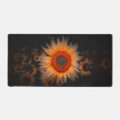 Zonnebloem in bloei schreibtischunterlage (Vorderseite)