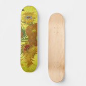 Zonnebloemen (Van Gogh) Skateboard (Vorderseite)