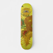Zonnebloemen (Van Gogh) Skateboard (Vorne)