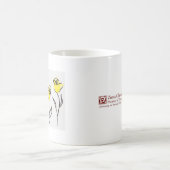 Zonta Kaffee-Tassen-Gelb-Rose - mit IHREM Logo! Kaffeetasse (Mittel)