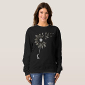 Zoo Animal Antarctica Bird Cute Penguin  Dandelion Sweatshirt (Vorne ganz)