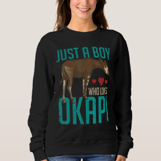 Zoo Animal  Boys Africa Safari Zoo Keeper Cute Oka Sweatshirt