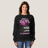 Zoo Animal Exotic Bird Women Just a Girl, die Lieb Sweatshirt (Vorne ganz)