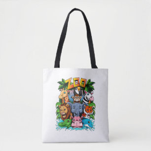 Zoo Animal Shirt Kids Boys Girls Teacher School Fi Tasche