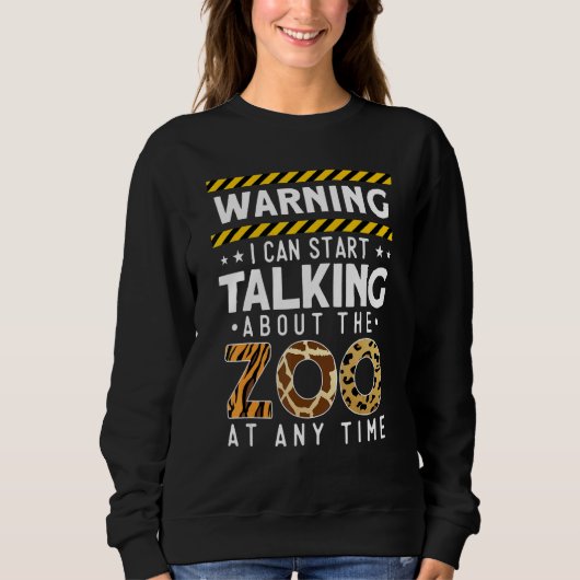 Zoo Animal Zookeeper Sweatshirt (Vorderseite)