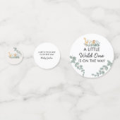 Zoo Animals Baby Dusche Elephant Lion Rhino Konfetti (Vorderseiten)