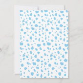 Zoo Animals Boy Baby Dusche Danke Karte (Rückseite)