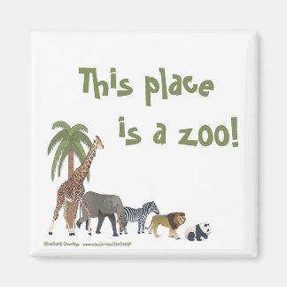 Zoo Animals Magnet