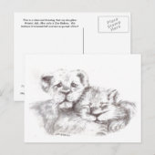 Zoo Babies Postcard Postkarte (Vorne/Hinten)