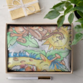 Zoo-Baby-Seidenpapier Seidenpapier (Geschenk)