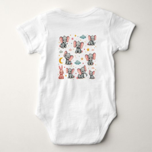 Zoo Baby Strampler (Rückseite)