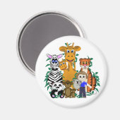 ZOO Boy Magnet (Vorderseite/Rückseite)