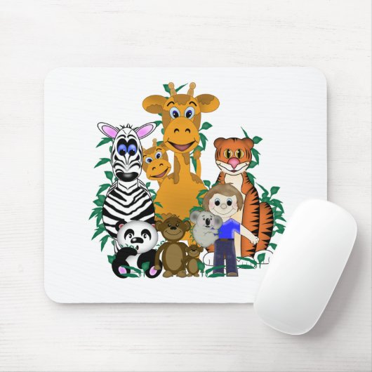ZOO Boy Mousepad (Mit Mouse)