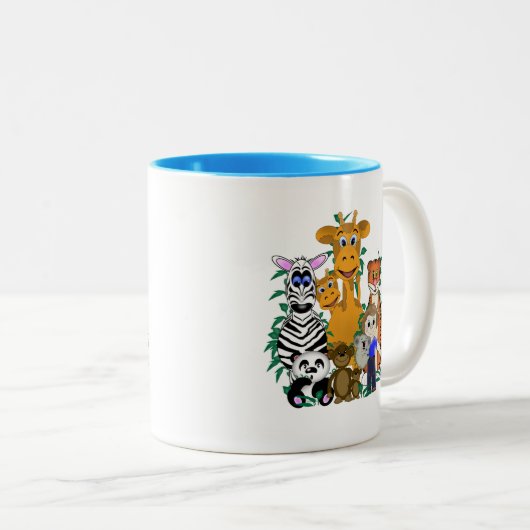 ZOO Boy Zweifarbige Tasse (VorderseiteRechts)