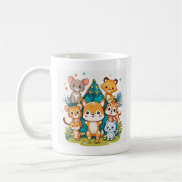"Zoo Brew: Set für spielerische Kids Animal Tasse" Kaffeetasse