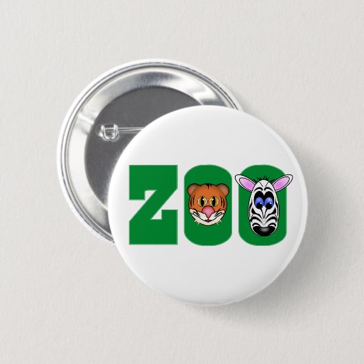 ZOO BUTTON (Vorne & Hinten)