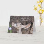 zoo cards, birthday, i promise i won't tell a soul karte (Gelbe Blume)