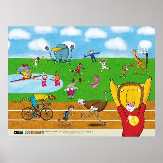 Zoo Champs Poster (Vorne)