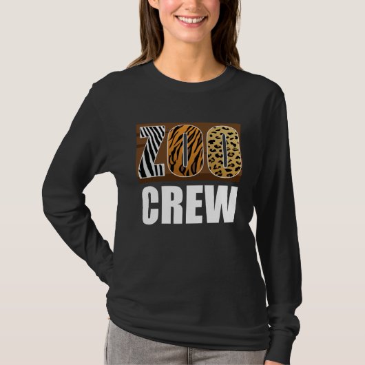 Zoo Crew Animal Zookeeper T-Shirt (Vorderseite)