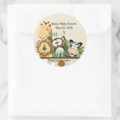 Zoo Crew Jungle Animals Gefallen Sticker - Tan (Tasche)