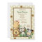 ZOO CREW Jungle Safari Baby Dusche 12x18