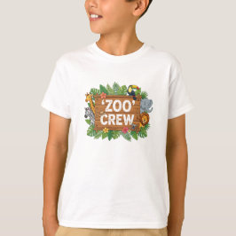 Zoo Crew Matching Family Matching, Mama Brother T-Shirt