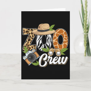 Zoo Crew Safari-Tiere Wildtiere Tier Wild Feld Karte
