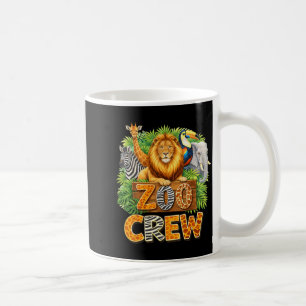 Zoo Crew Safari Wildtier Tier Zoo Wärter Kaffeetasse