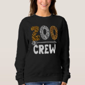 Zoo Crew Safari Zookeeper Tierzoogoge 1 Sweatshirt (Vorderseite)