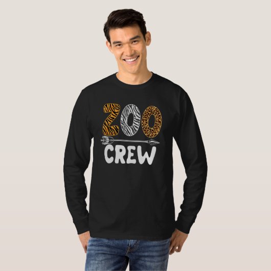 Zoo Crew Safari Zookeeper Tierzoogoge 1 T-Shirt (Vorne ganz)