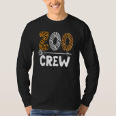 Zoo Crew Safari Zookeeper Tierzoogoge 1 T-Shirt (Vorderseite)