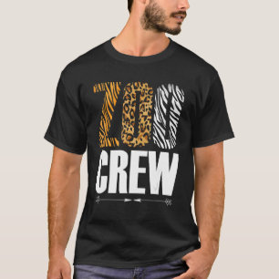Zoo Crew Safari Zoologe Tiere T-Shirt